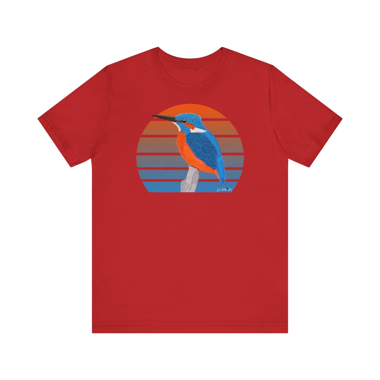 Eisvogel Vogel T-Shirt für Vogelfreunde und Vogelbeobachter