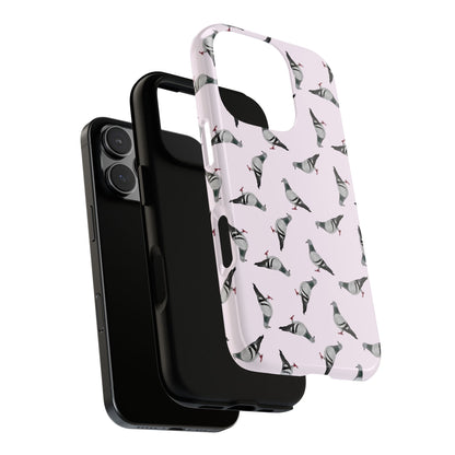 Taube Handyhülle in Rosa | Vogel-Motiv für iPhone & Google Pixel