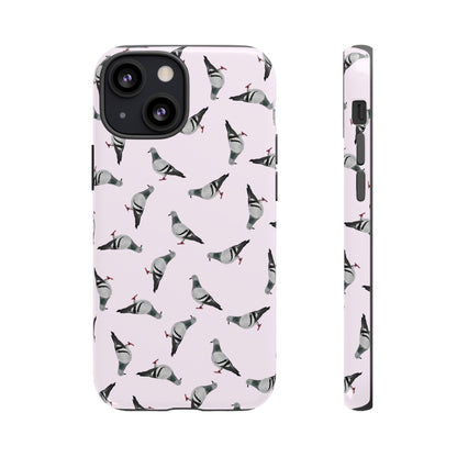 Taube Handyhülle in Rosa | Vogel-Motiv für iPhone & Google Pixel