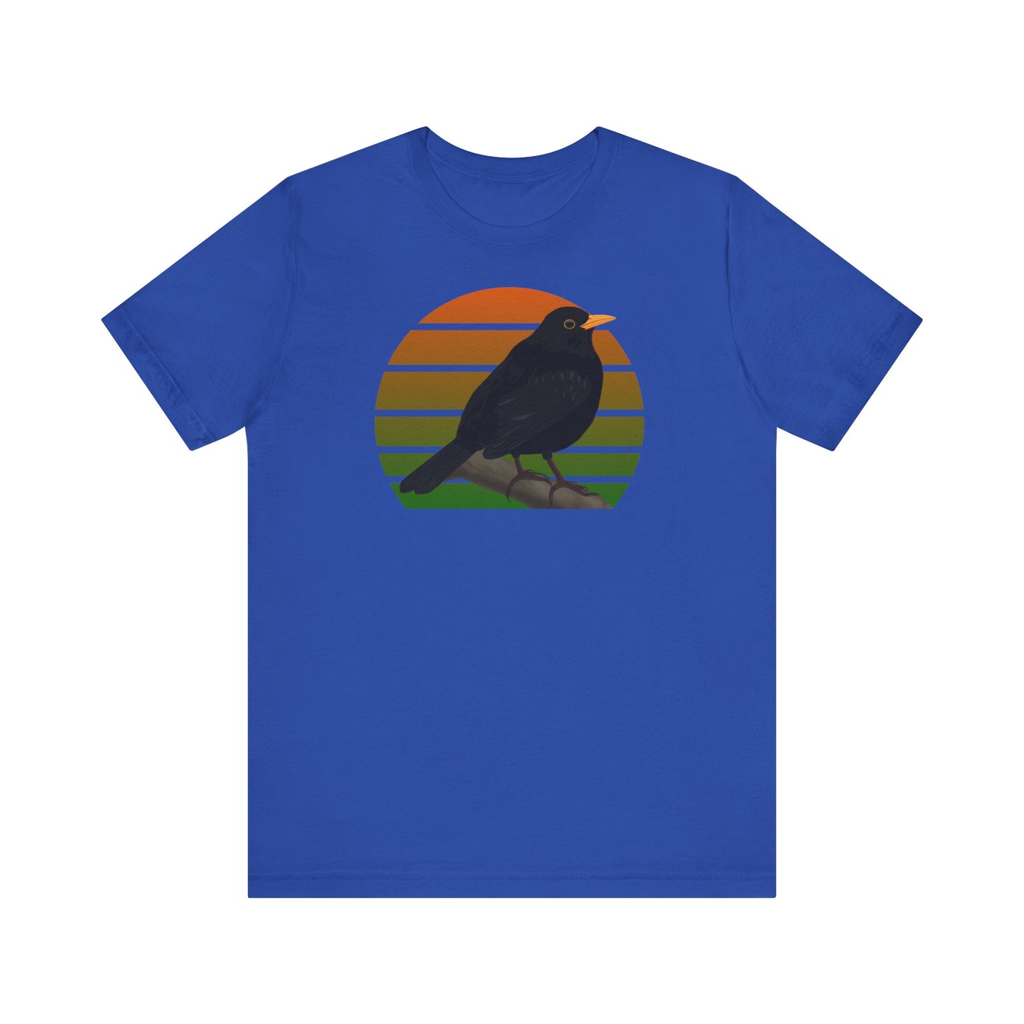 Amsel Vogel T-Shirt für Vogelfreunde und Vogelbeobachter