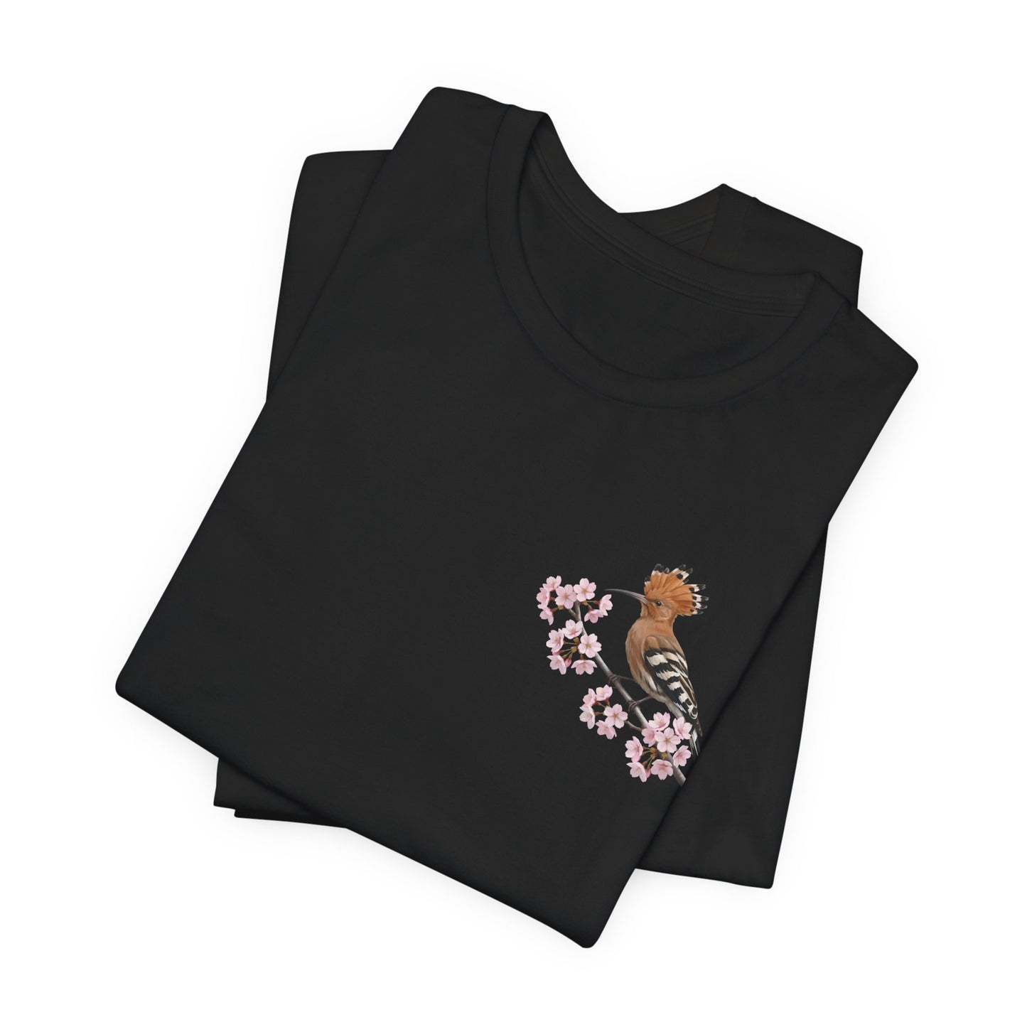 Wiedehopf T-Shirt mit Vogel – bird graphic tee, watching gear