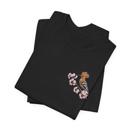 Wiedehopf T-Shirt mit Vogel – bird graphic tee, watching gear