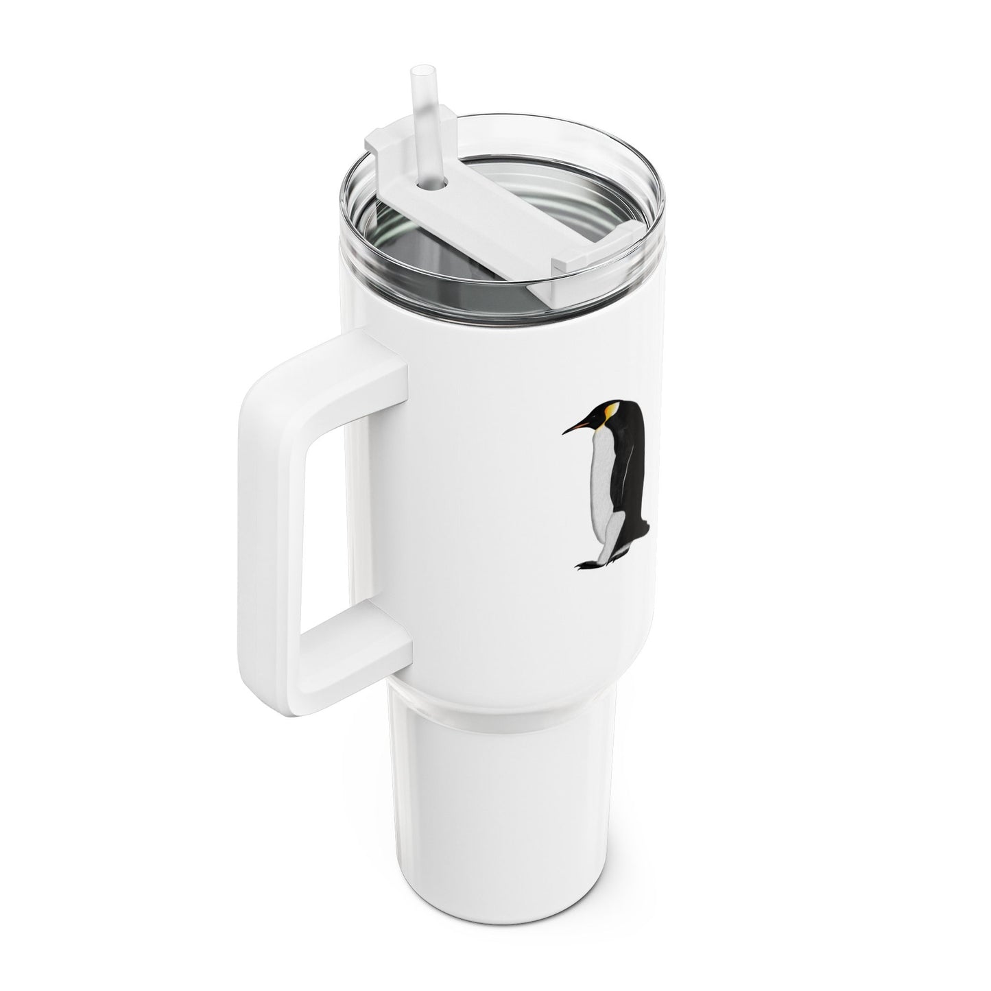 Pinguin Thermo-Tumbler 40oz (1,2L) – Edelstahl Isolierbecher für Vogelbeobachter