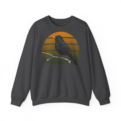 Amsel Sweatshirt | Unisex Vogel Pullover für Vogelfreunde & Vogelbeobachter