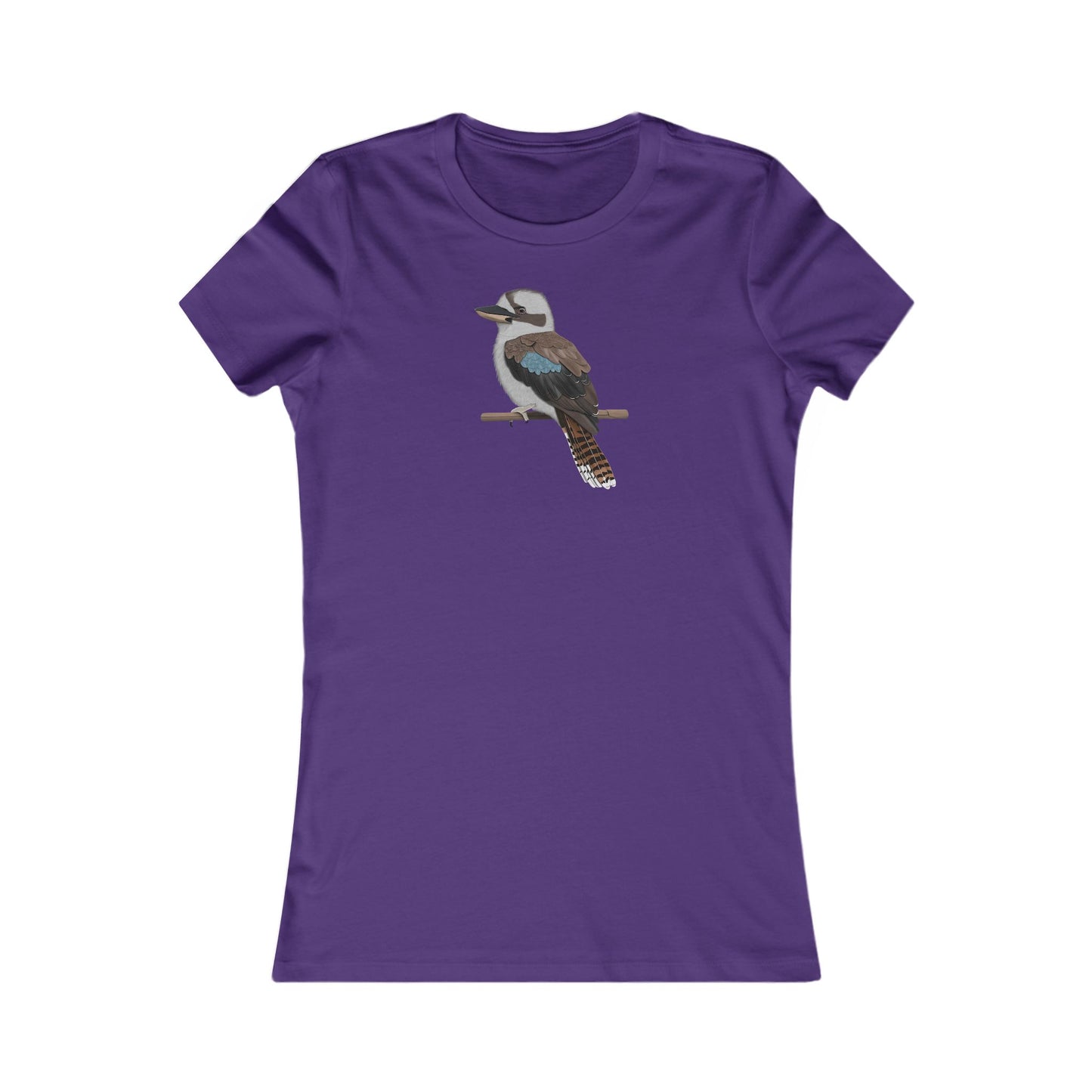 Kookaburra Vogel T-Shirt für Frauen Vogelfreunde und Vogelbeobachter