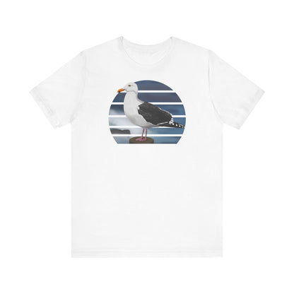 Möwe am Meer Vogel T-Shirt für Vogelliebhaber und Vogelbeobachter