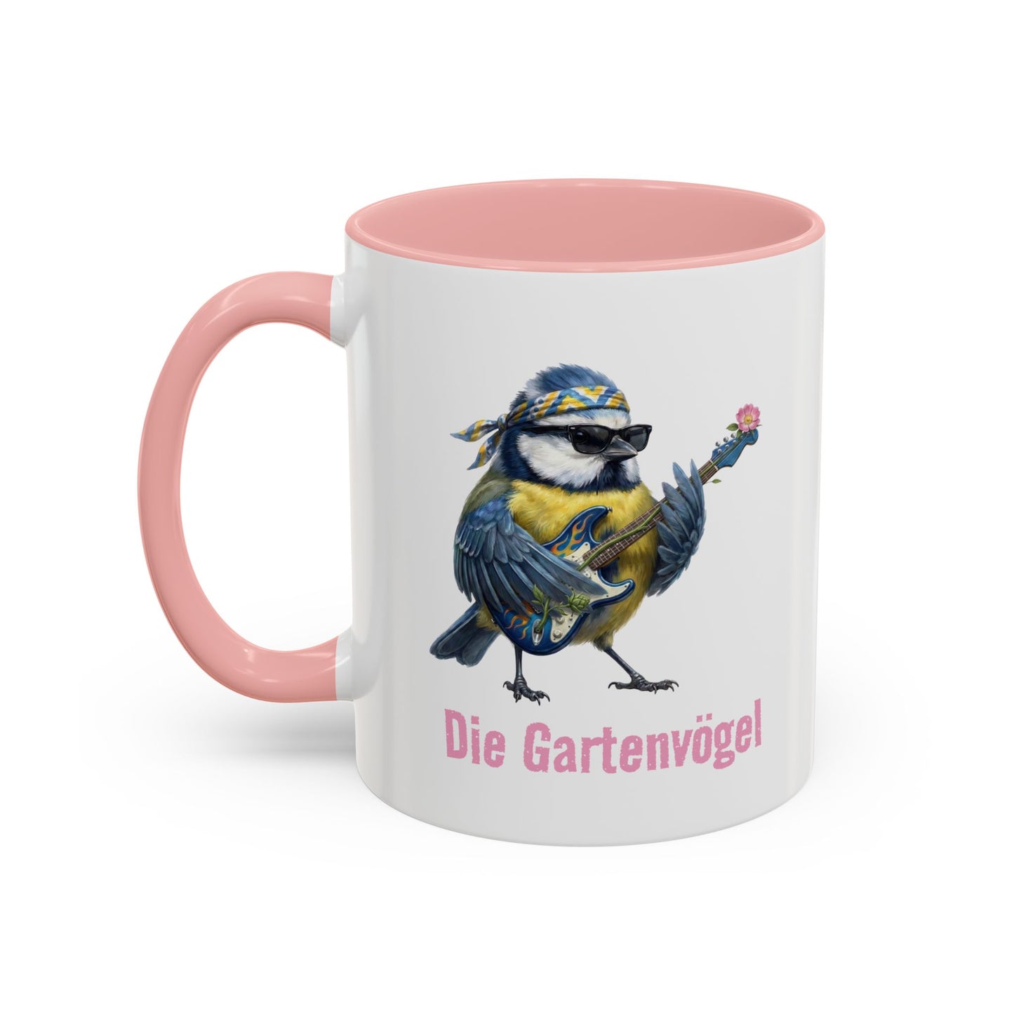 Bert Blumen-Gitarre Tasse in Pink