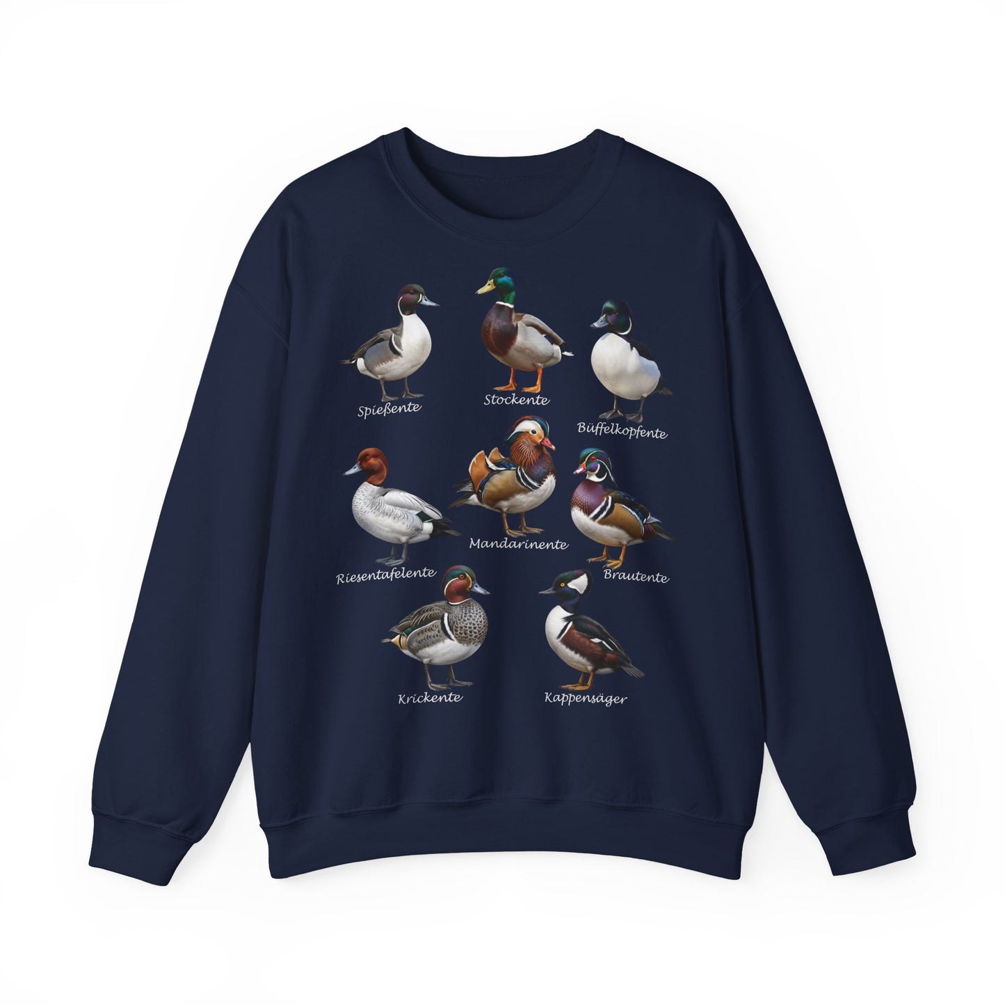 Sweatshirt mit Entenarten: Vogelmotiv Animal Graphic Tee Hintergrund