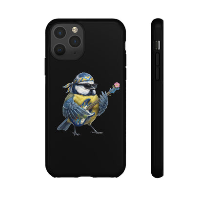 Bert Blumen-Gitarre Handyhülle – animal lover und bird phone Stil