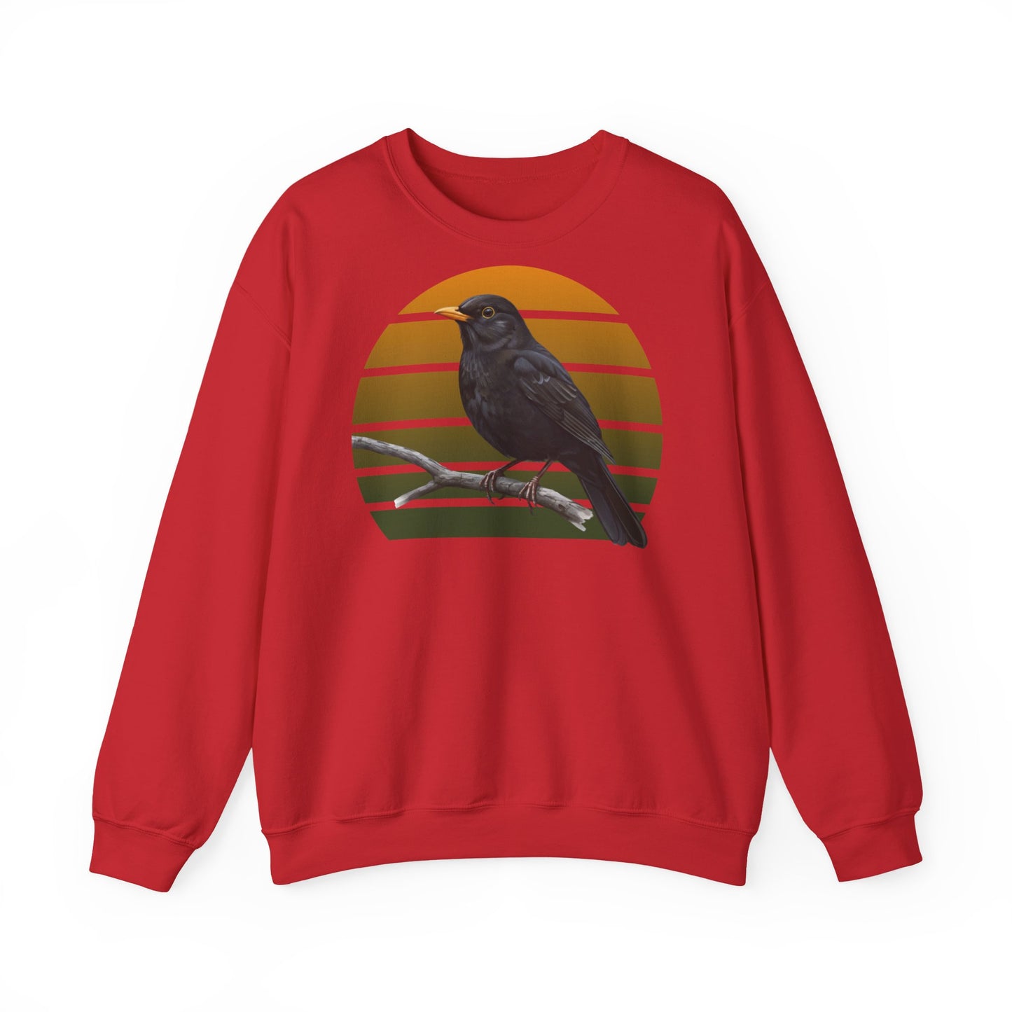 Amsel Sweatshirt | Unisex Vogel Pullover für Vogelfreunde & Vogelbeobachter