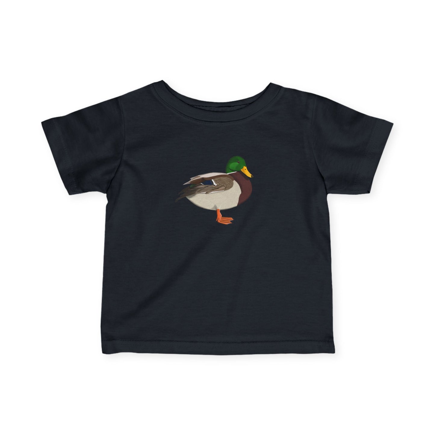 Süßes Ente Vogel Tiermotiv T-Shirt für Babys und Kleinkinder