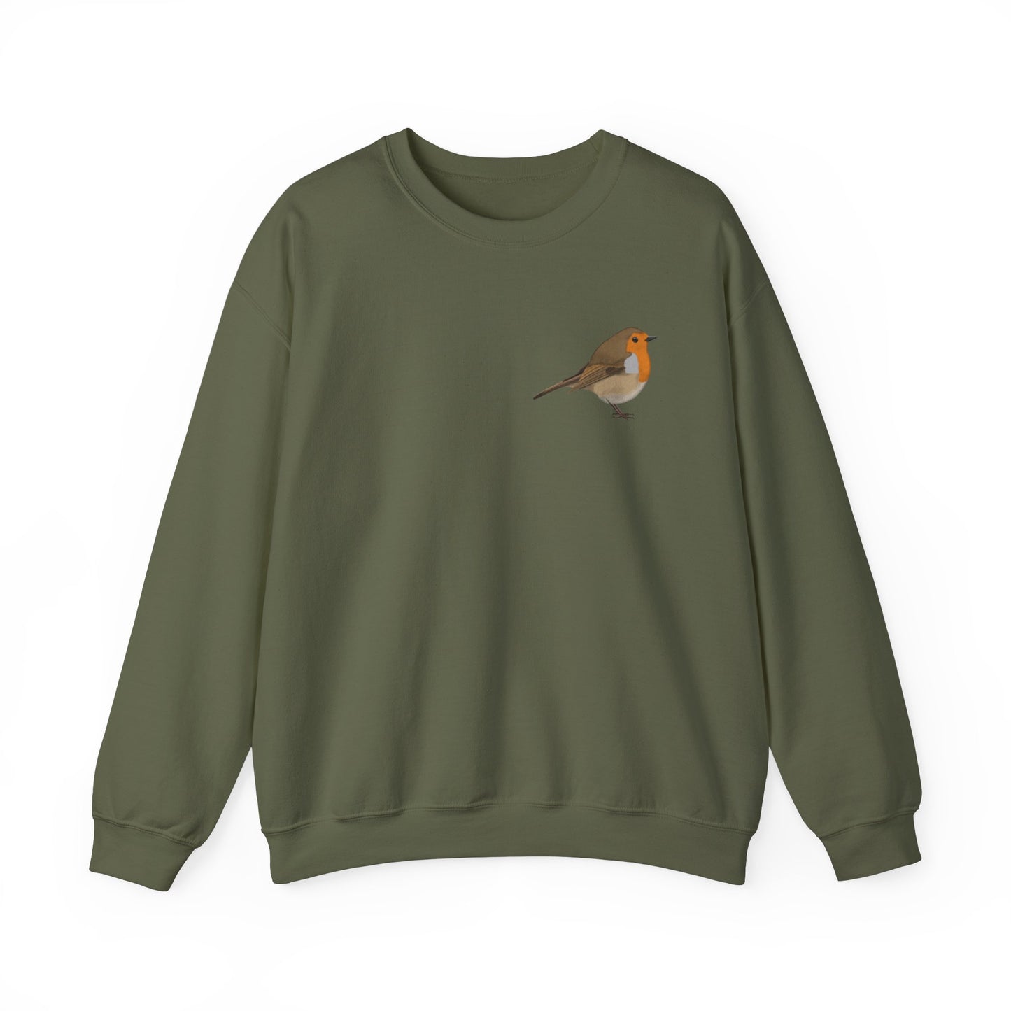 Rotkehlchen Vogel Sweatshirt für Naturfreunde und Vogelbeobachter