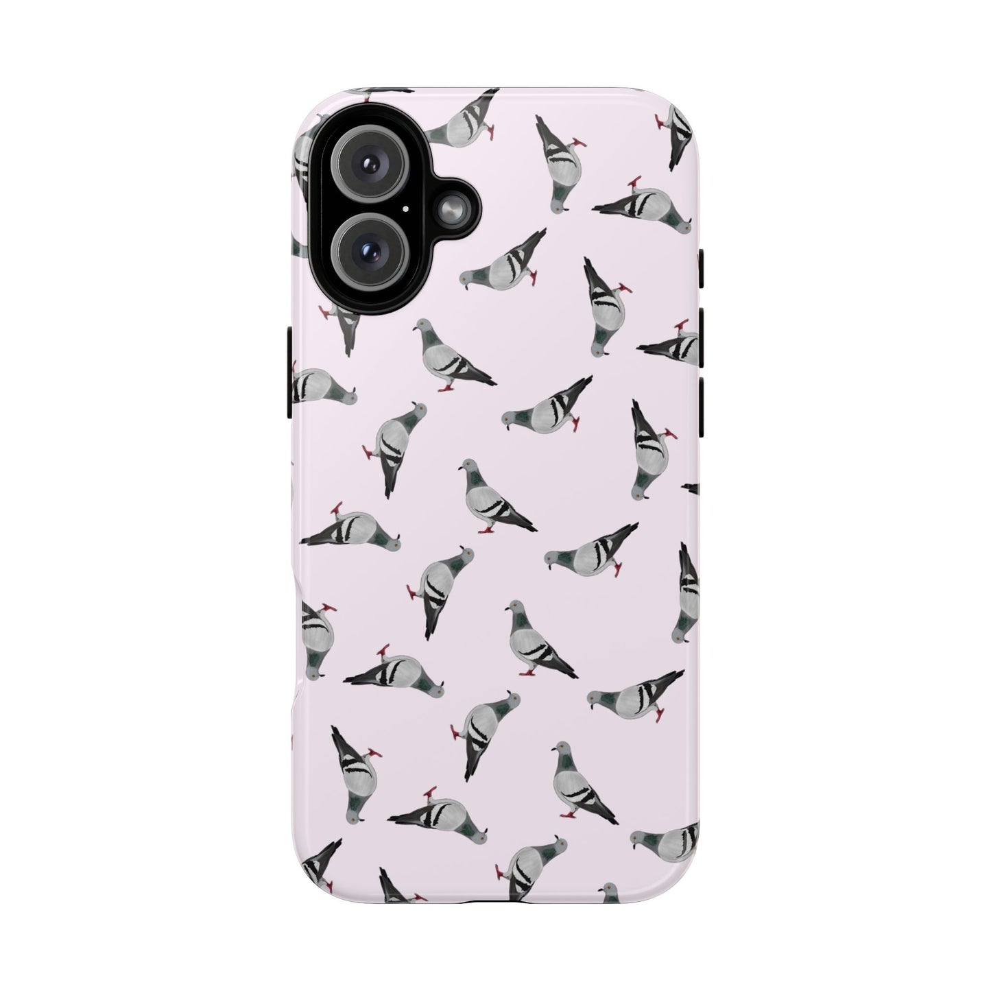 Taube Handyhülle in Rosa | Vogel-Motiv für iPhone & Google Pixel
