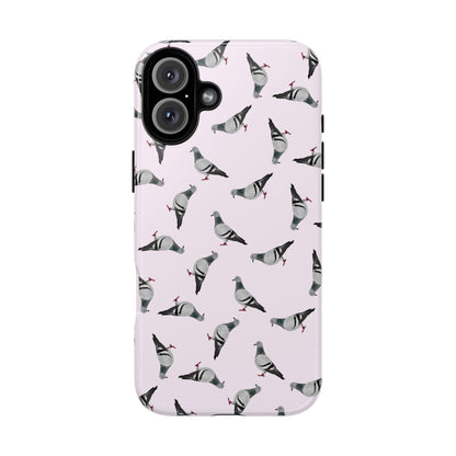 Taube Handyhülle in Rosa | Vogel-Motiv für iPhone & Google Pixel