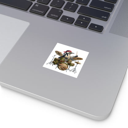 Specht Aufkleber – animal sticker und band Stil