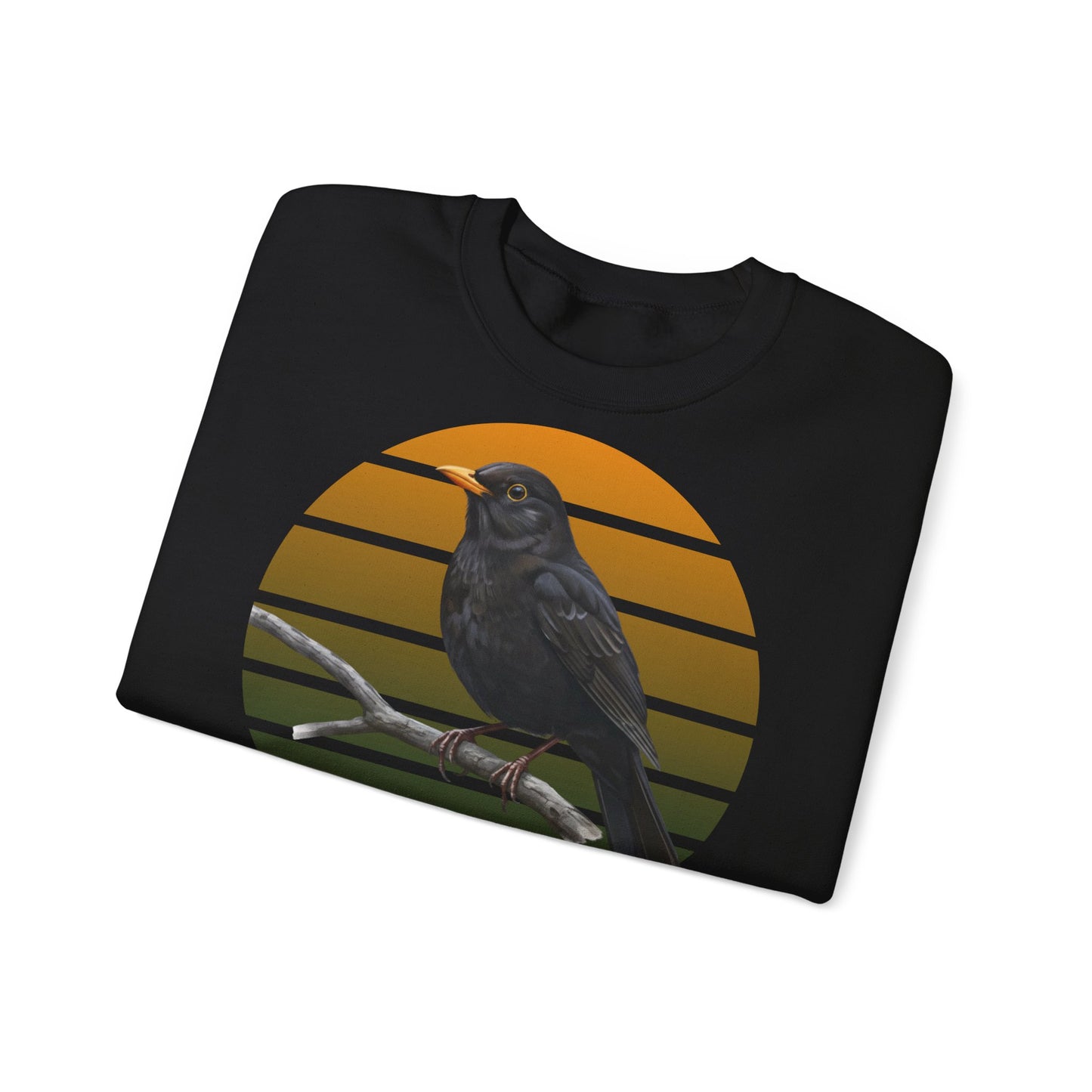 Amsel Sweatshirt | Unisex Vogel Pullover für Vogelfreunde & Vogelbeobachter