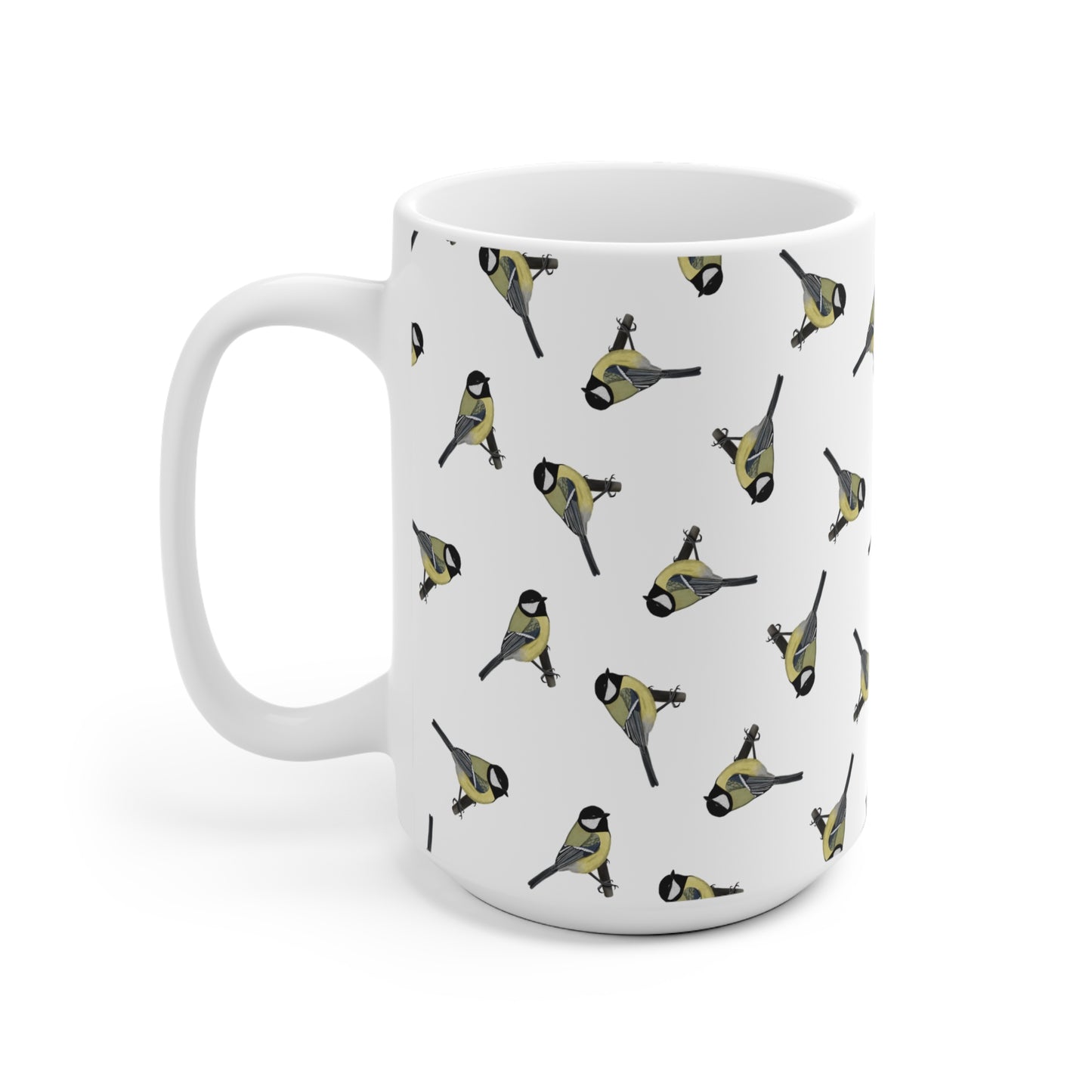 Kohlmeise Tasse – 11 oz, 11oz