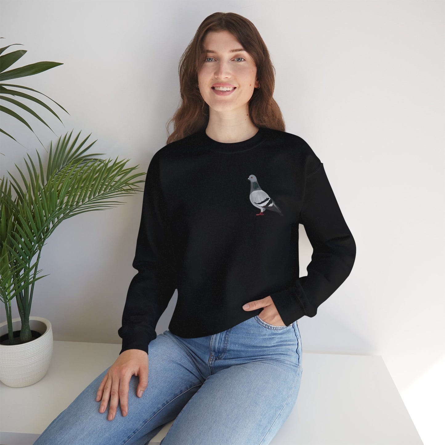 Taube Vogel Sweatshirt für Naturfreunde und Vogelbeobachter