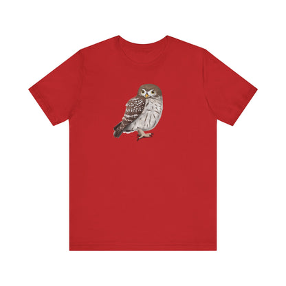 Eule Vogel T-Shirt für Vogelfreunde und Vogelbeobachter