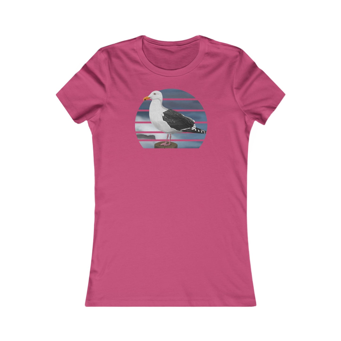 Möwe Vogel T-Shirt für Frauen Vogelfreunde und Vogelbeobachter