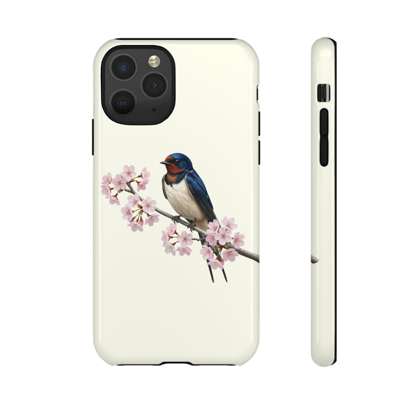 Schwalbe Handyhülle – animal lover und bird phone Stil
