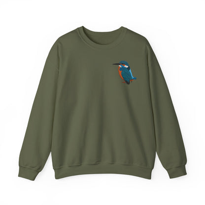 Eisvogel Vogel Sweatshirt für Naturfreunde und Vogelbeobachter