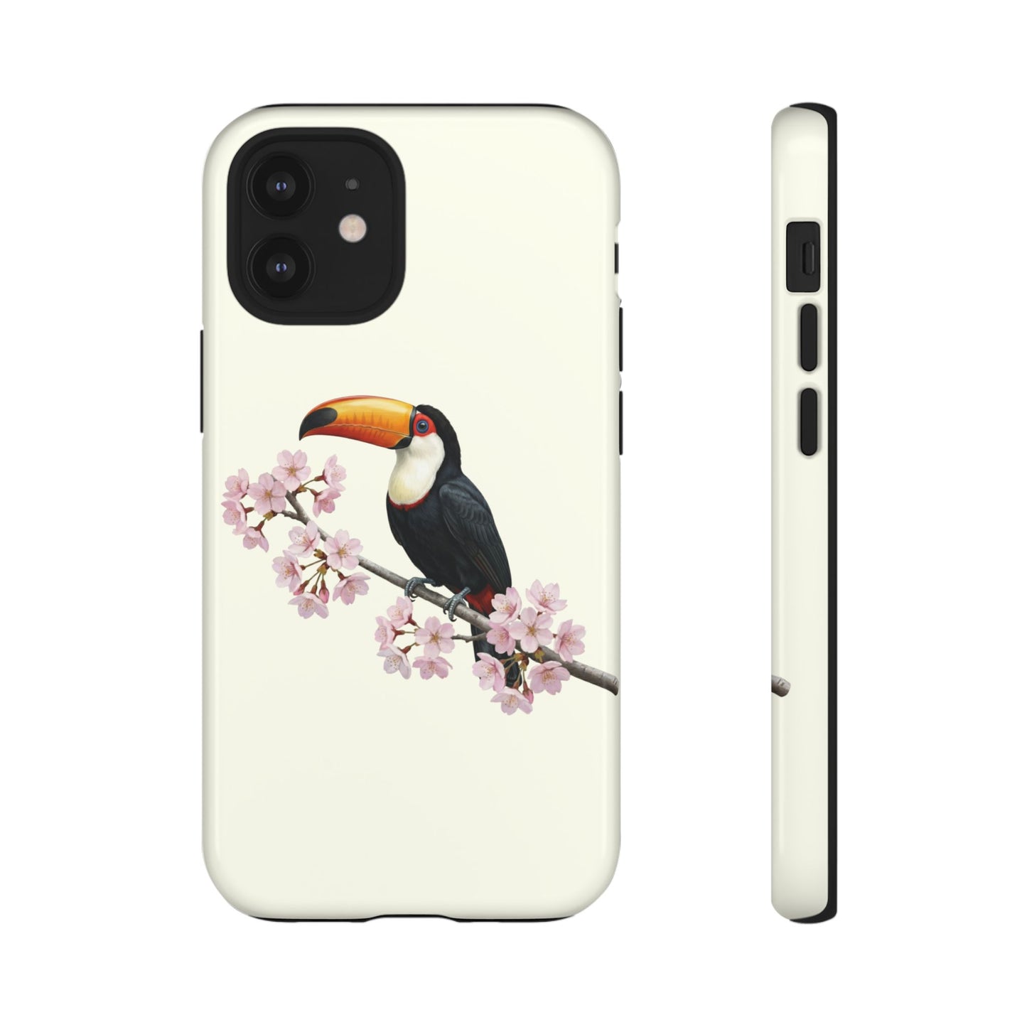 Tukan Handyhülle in mit animal lover Hintergrund