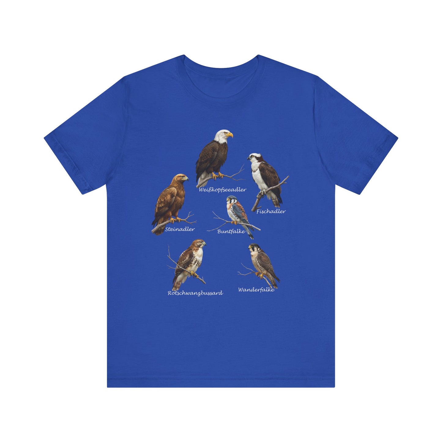 Falke Vogel T-Shirt in Black