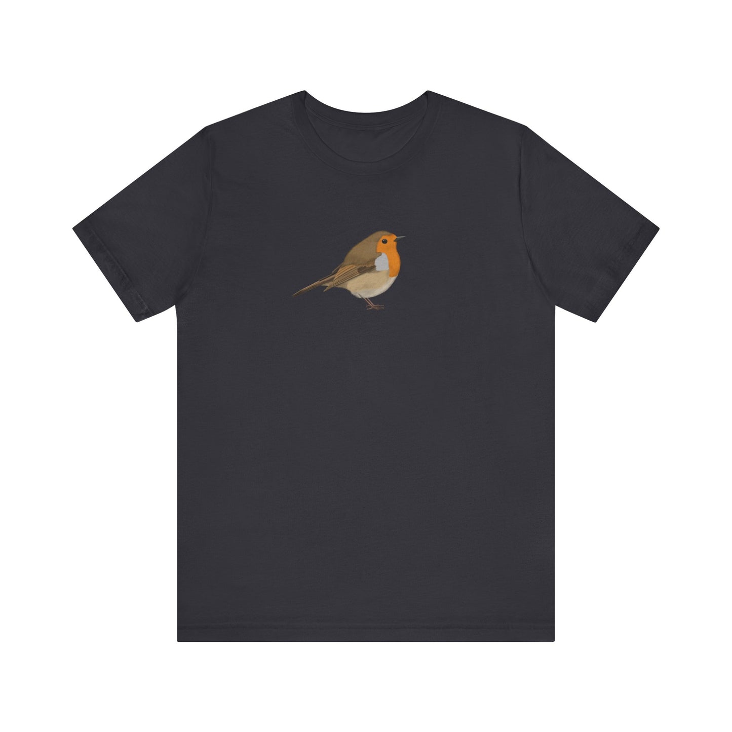 Rotkehlchen Vogel T-Shirt für Vogelfreunde und Vogelbeobachter