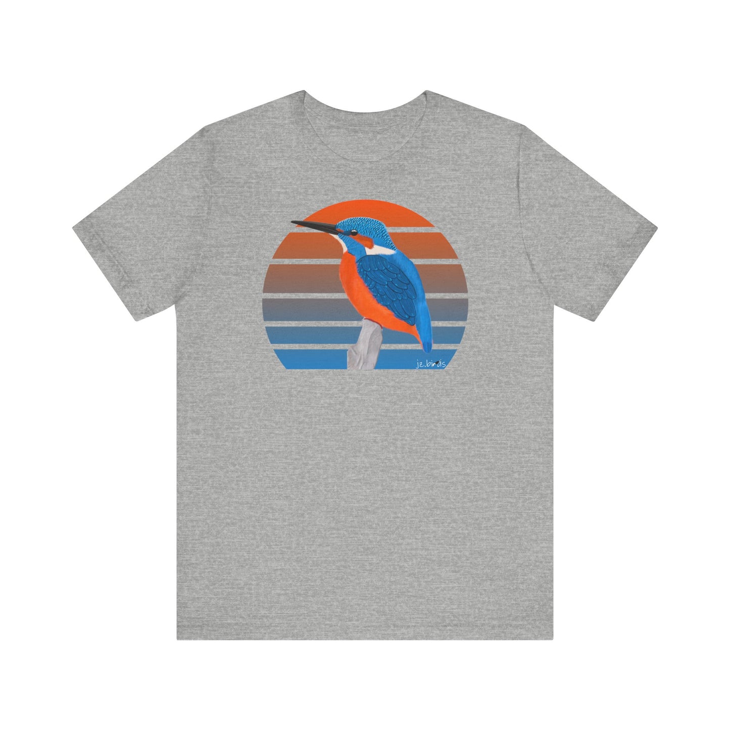 Eisvogel Vogel T-Shirt für Vogelfreunde und Vogelbeobachter