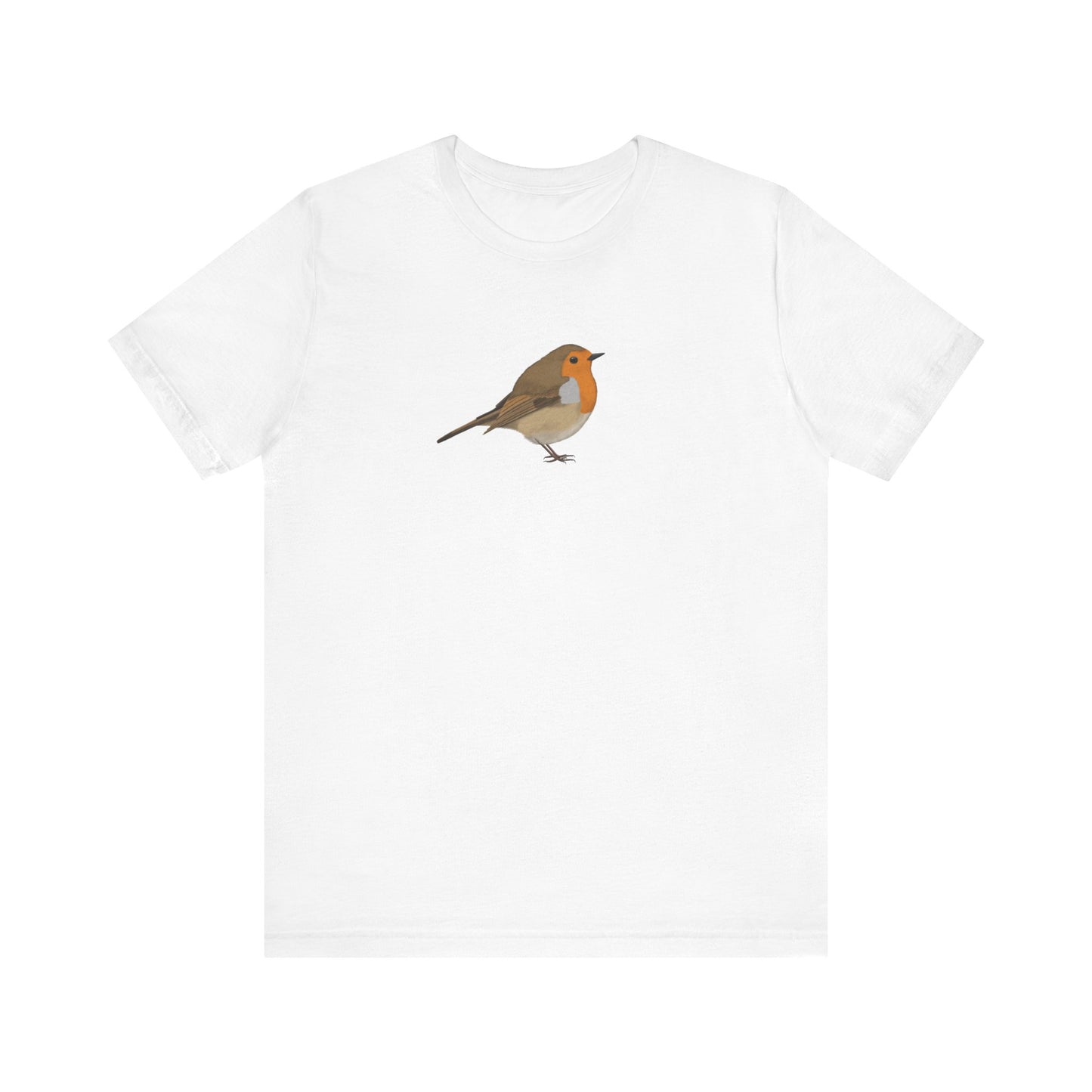 Rotkehlchen Vogel T-Shirt für Vogelfreunde und Vogelbeobachter