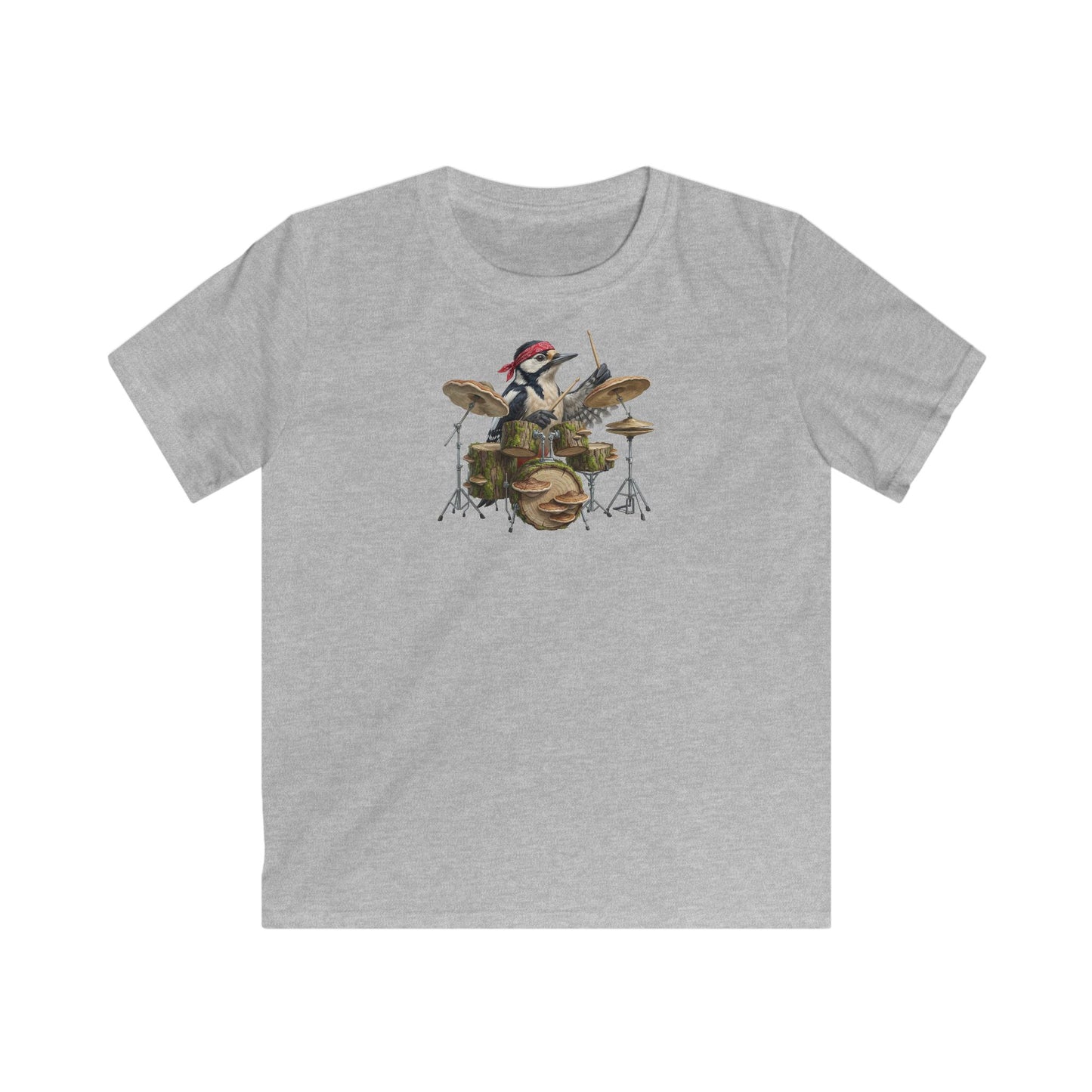 Specht Kinder T-Shirt in Black