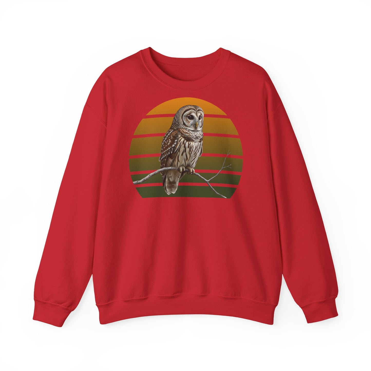 Streifenkauz Eule Sweatshirt | Unisex Pullover für Vogelfreunde & Vogelbeobachter