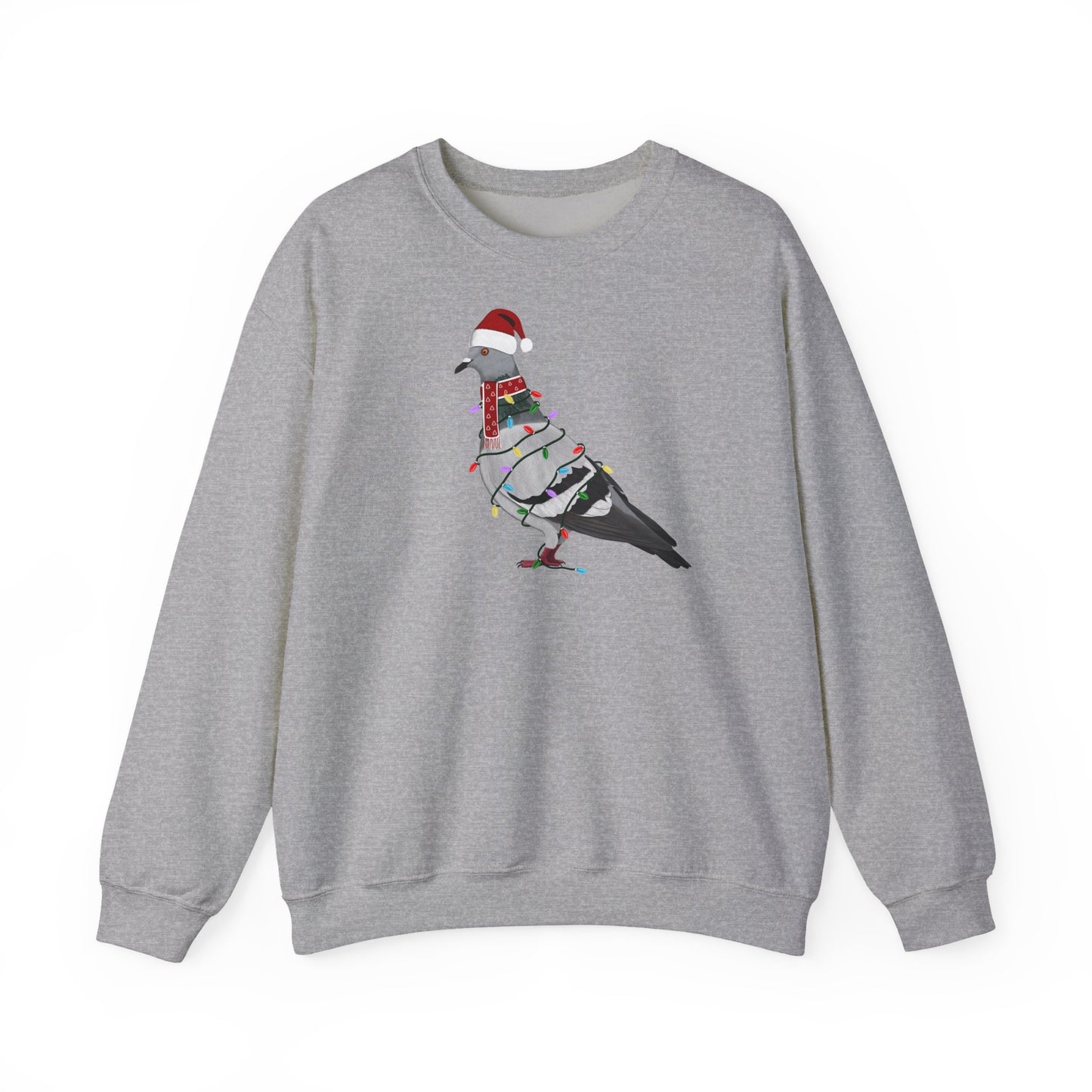 Taube Weihnachts-Sweatshirt | Unisex Vogel Sweater für Vogelfreunde & Vogelbeobachter