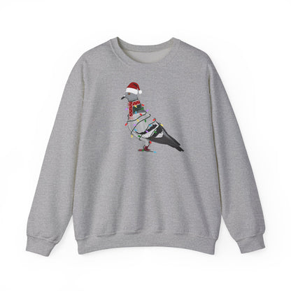 Taube Weihnachts-Sweatshirt | Unisex Vogel Sweater für Vogelfreunde & Vogelbeobachter