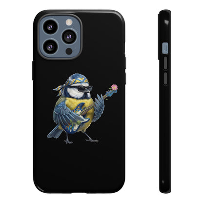 Bert Blumen-Gitarre Handyhülle (iPhone & Google Pixel) – Die Gartenvögel Band 2 Merch