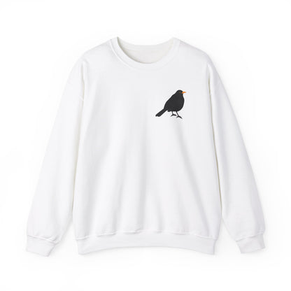 Amsel Vogel Sweatshirt für Naturfreunde und Vogelbeobachter