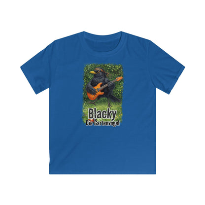 Amsel Kids clothes mit bird guitar Hintergrund