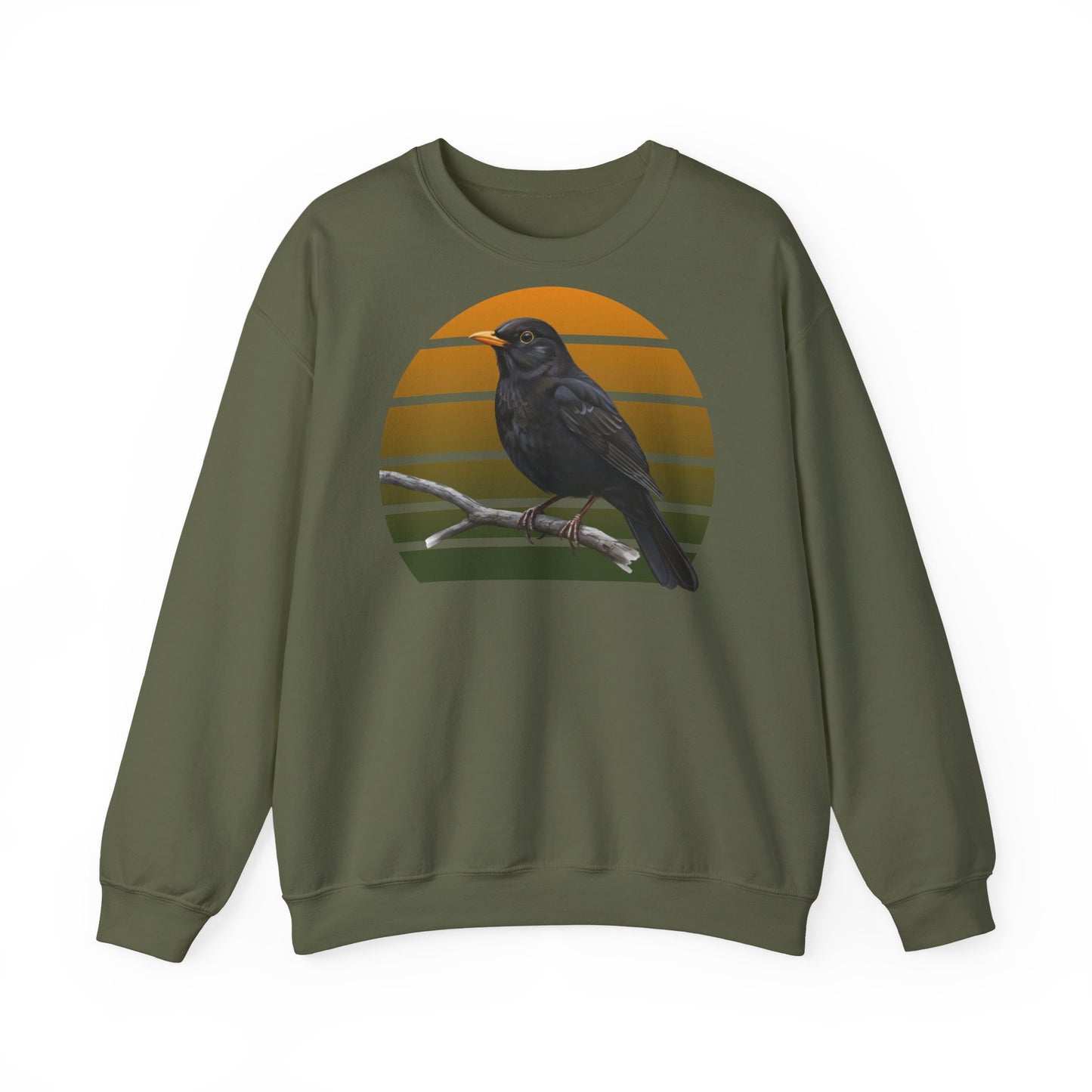 Amsel Sweatshirt | Unisex Vogel Pullover für Vogelfreunde & Vogelbeobachter