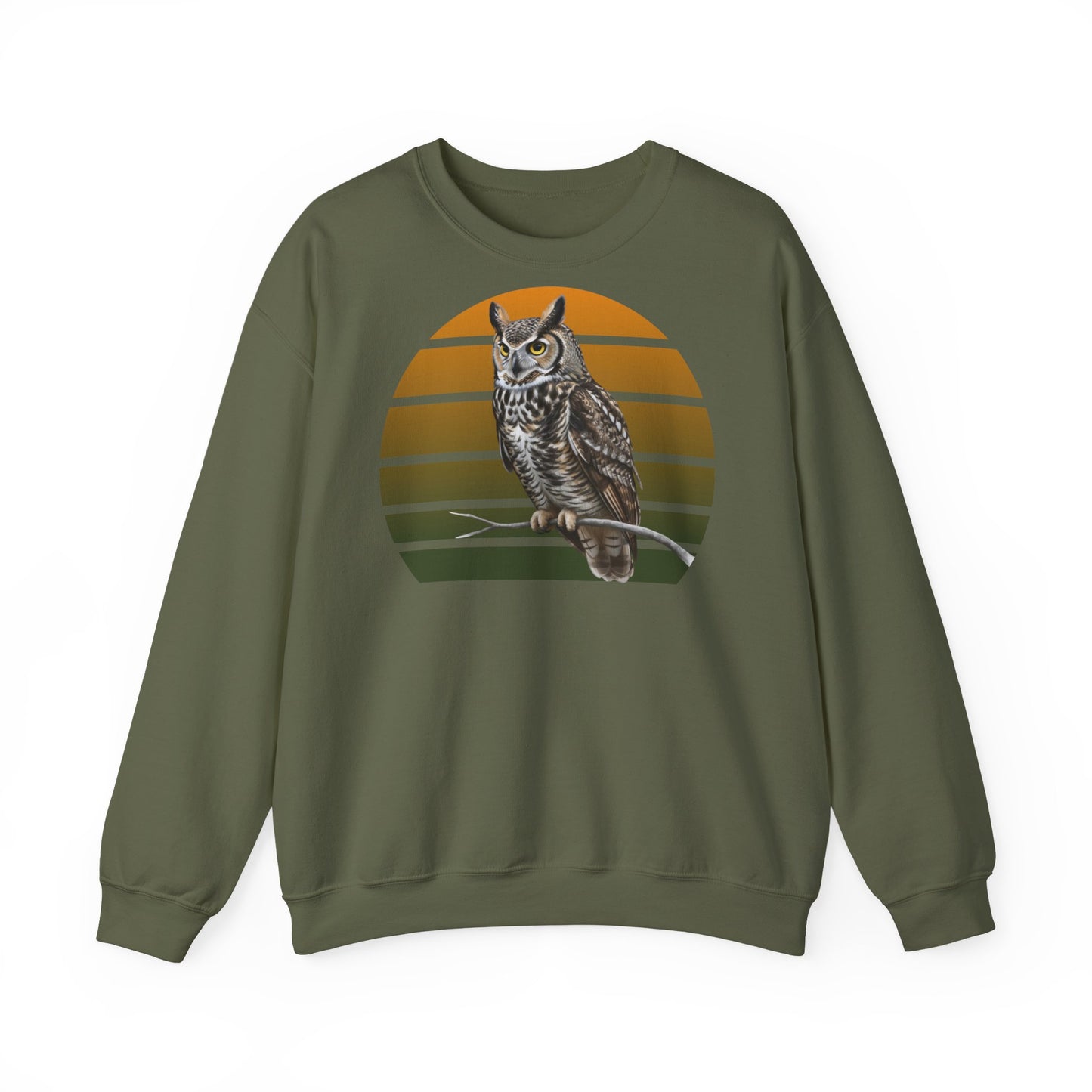Uhu Eule Sweatshirt | Unisex Pullover für Vogelfreunde & Vogelbeobachter