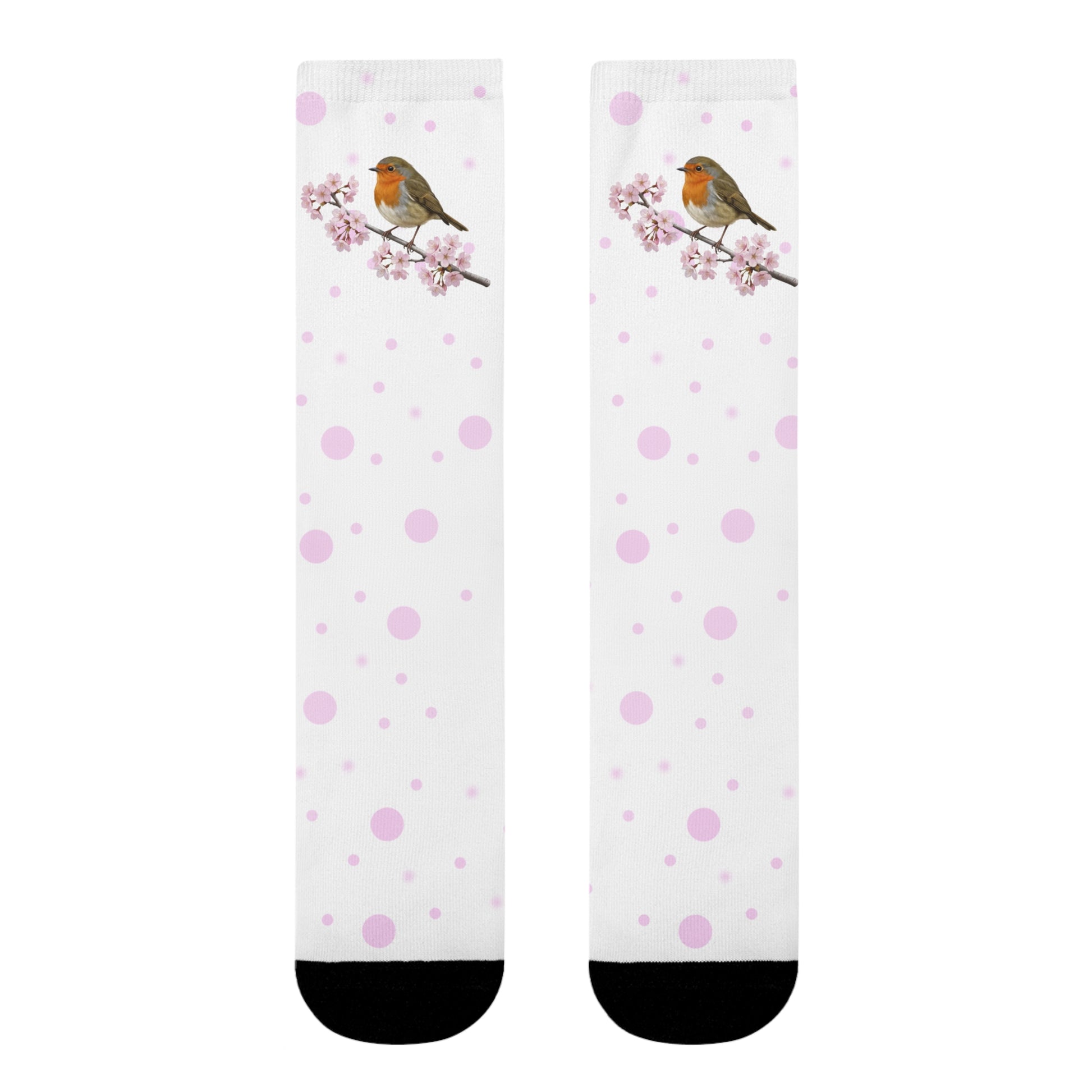 Rotkehlchen Socken – Accessories und All Over Print Stil