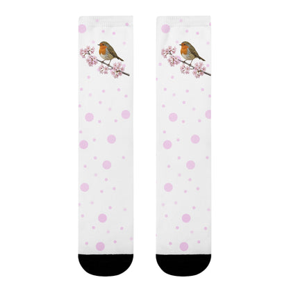 Rotkehlchen Socken – Accessories und All Over Print Stil