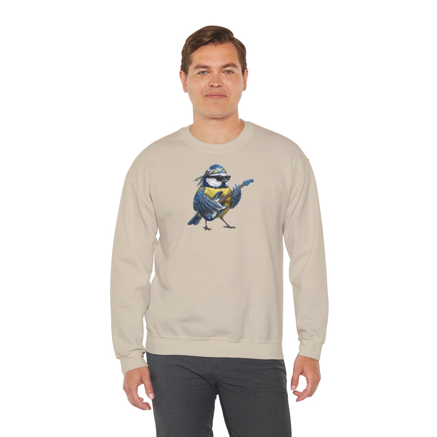 Bert Blaumeise Sweatshirt – Die Gartenvögel Offizielles Band Merch (Unisex Pullover)