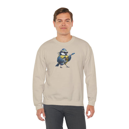 Bert Blaumeise Sweatshirt – Die Gartenvögel Offizielles Band Merch (Unisex Pullover)
