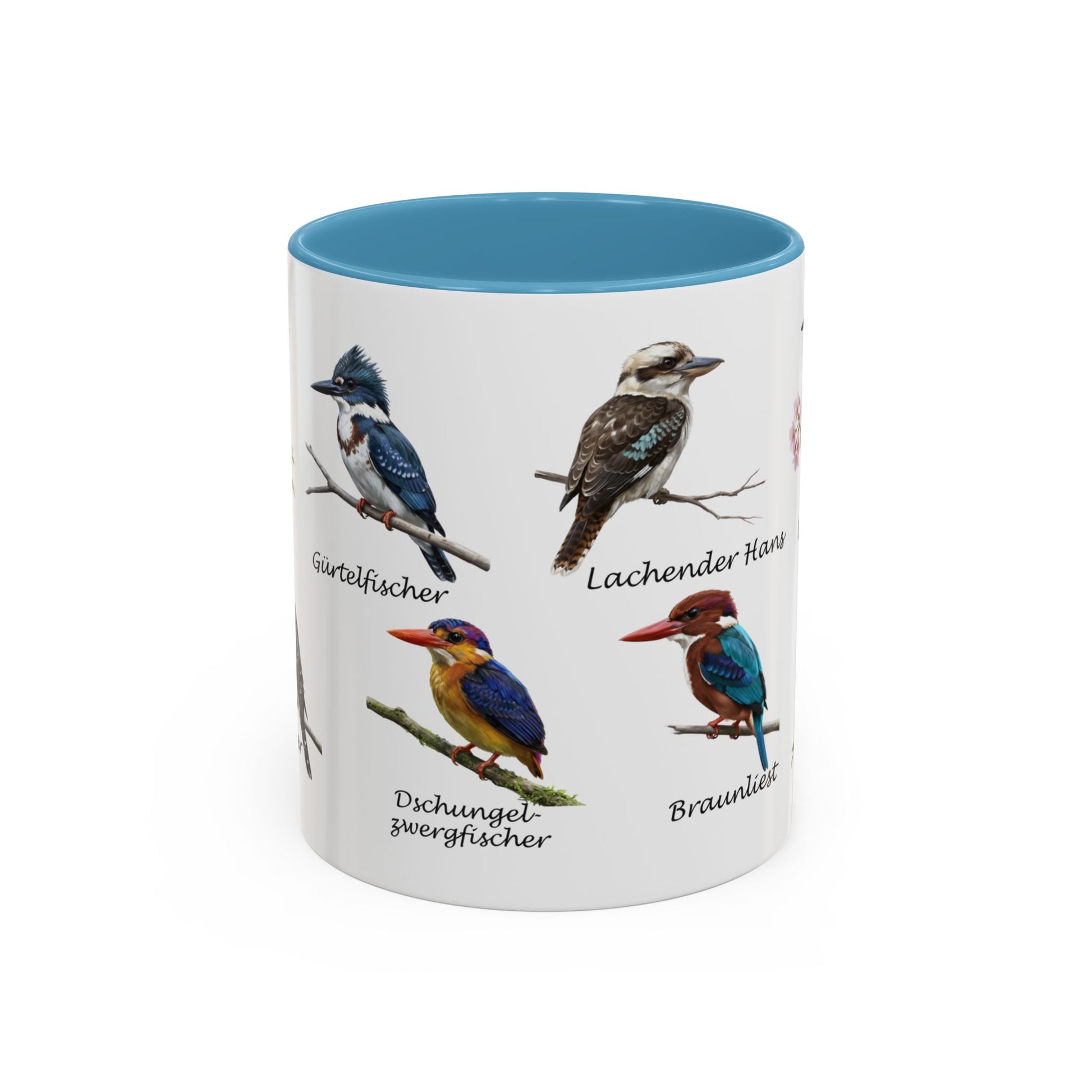 Eisvogel Tasse – Accent Coffee Mug, Birds Design