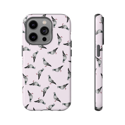 Taube Handyhülle in Rosa | Vogel-Motiv für iPhone & Google Pixel
