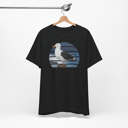 Möwe am Meer Vogel T-Shirt für Vogelliebhaber und Vogelbeobachter