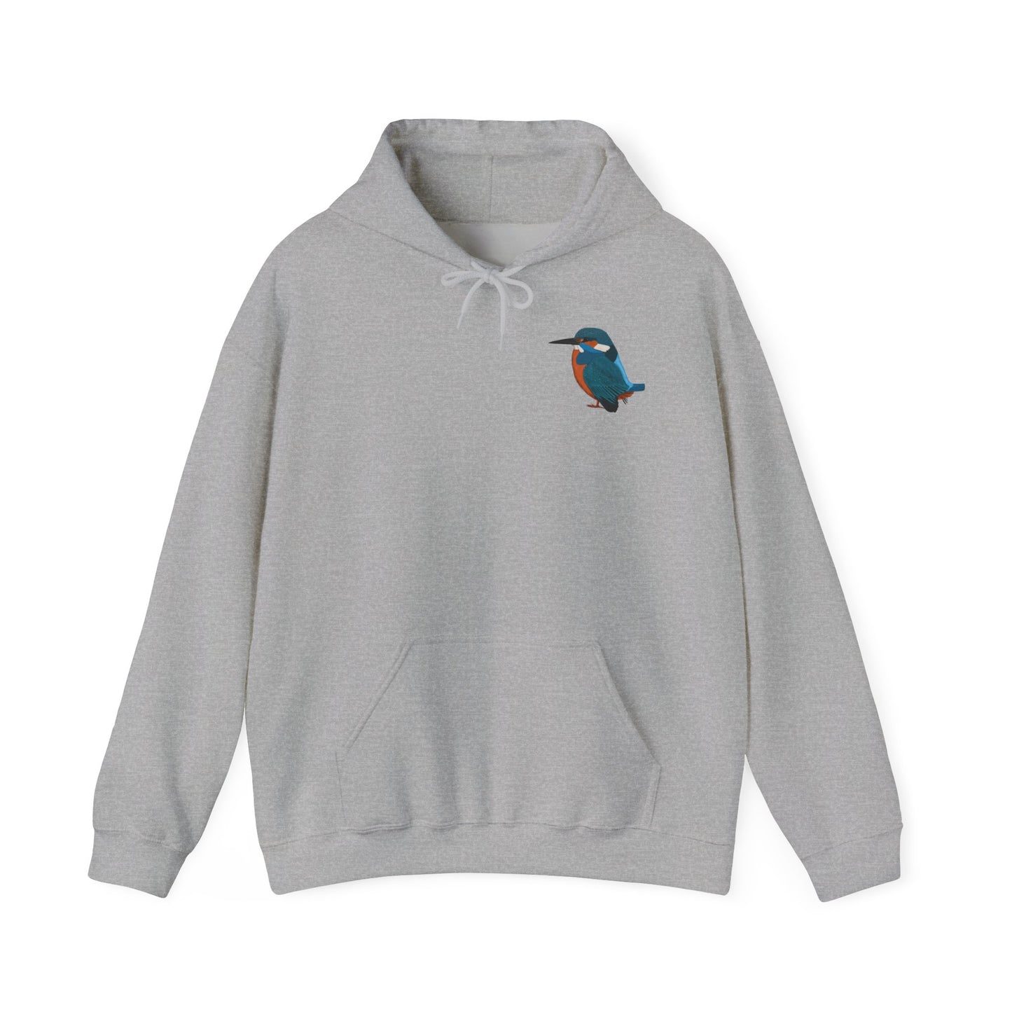 Eisvogel Hoodie - Vogel Kapuzenpullover für Vogelbeobachter & Naturliebhaber mit Vogelmotiv