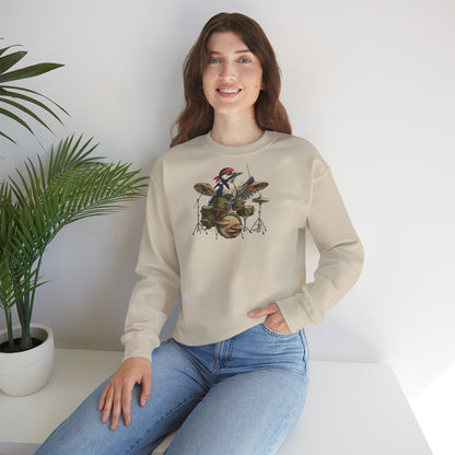 Sigi Specht Sweatshirt – Die Gartenvögel Offizielles Band Merch (Unisex Pullover) – Animal Graphic Tee, Vogelmotiv
