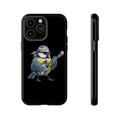 Bert Blumen-Gitarre Handyhülle (iPhone & Google Pixel) – Die Gartenvögel Band 2 Merch